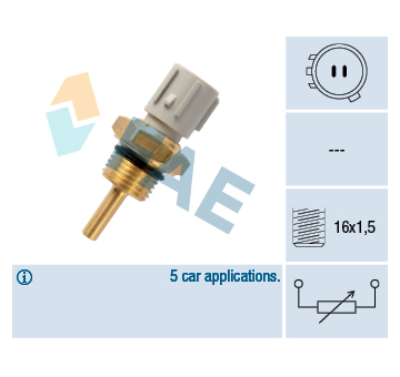 Snímač, teplota chladiva FAE 32590