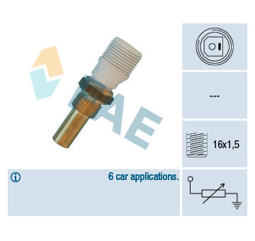 Snímač, teplota chladiva FAE 32620
