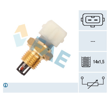 Snímač, teplota nasávaného vzduchu FAE 33170