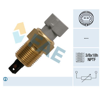 Snímač, teplota nasávaného vzduchu FAE 33231
