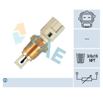 Snímač, teplota nasávaného vzduchu FAE 33426