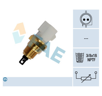 Snímač, teplota nasávaného vzduchu FAE 33440