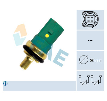 Snímač, teplota chladiva FAE 33783