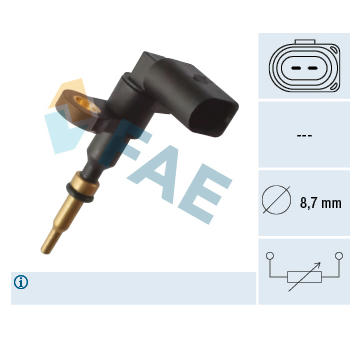 Snímač, teplota chladiva FAE 33895