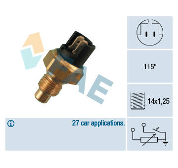Snímač, teplota chladiva FAE 34010