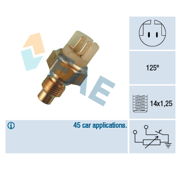 Snímač, teplota chladiva FAE 34040