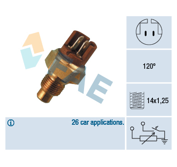 Snímač, teplota chladiva FAE 34130