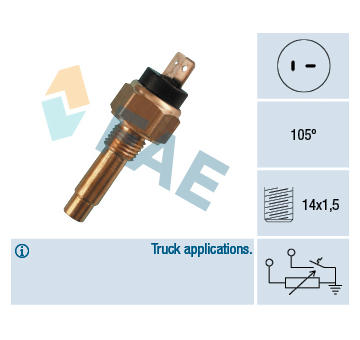 Snímač, teplota chladiva FAE 34200