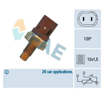 Snímač, teplota chladiva FAE 34390
