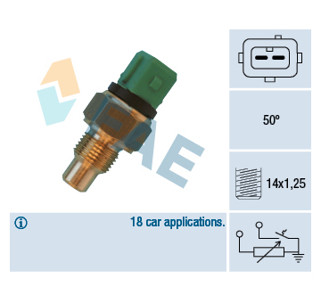 Snímač, teplota chladiva FAE 34430