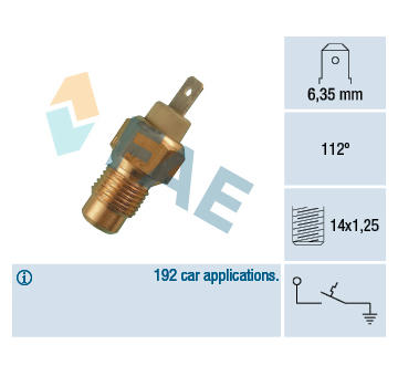 Teplotní spínač FAE 35180