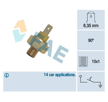 Teplotní spínač FAE 35345