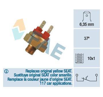 Teplotní spínač FAE 35420
