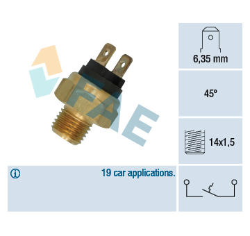 Teplotní spínač FAE 35500