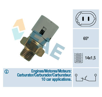 Teplotní spínač FAE 35690