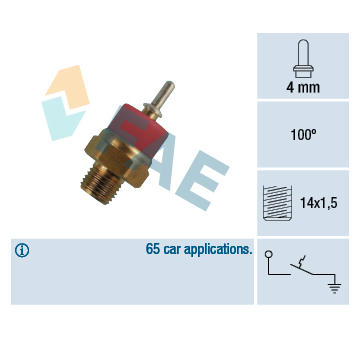 Teplotní spínač FAE 35770