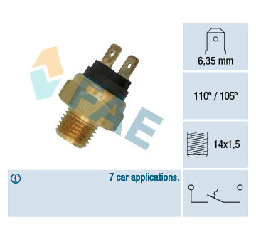 Teplotní spínač FAE 35800