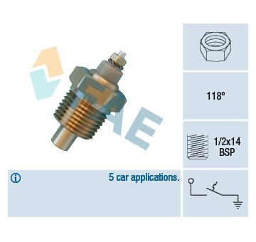 Teplotní spínač FAE 35950