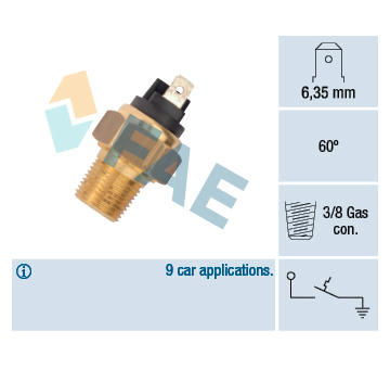 Teplotní spínač FAE 35960