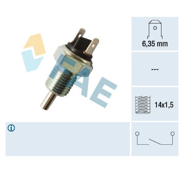 Spínač, světlo zpátečky FAE 40080