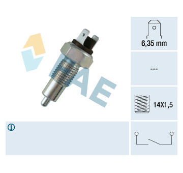 Spínač, světlo zpátečky FAE 40240