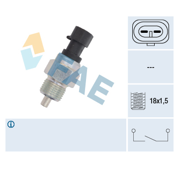Spínač, světlo zpátečky FAE 40490