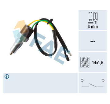 Spínač, světlo zpátečky FAE 40580