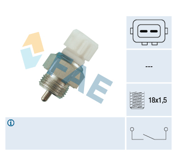 Spínač, světlo zpátečky FAE 40670