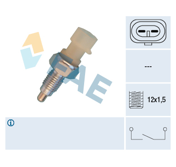 Spínač, světlo zpátečky FAE 40830