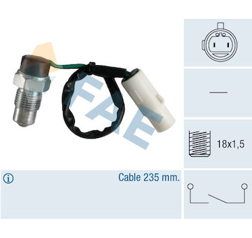 Spínač, světlo zpátečky FAE 40840