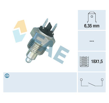 Spínač, světlo zpátečky FAE 40970