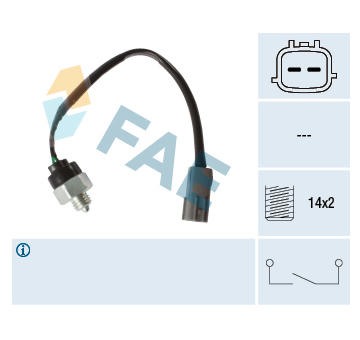Spínač, světlo zpátečky FAE 40988