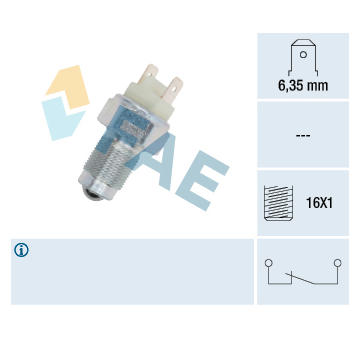 Spínač, světlo zpátečky FAE 41040