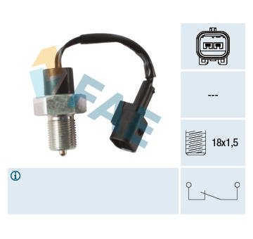 Spínač, světlo zpátečky FAE 41244