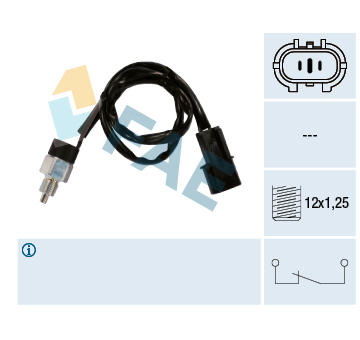 Spínač, světlo zpátečky FAE 41246