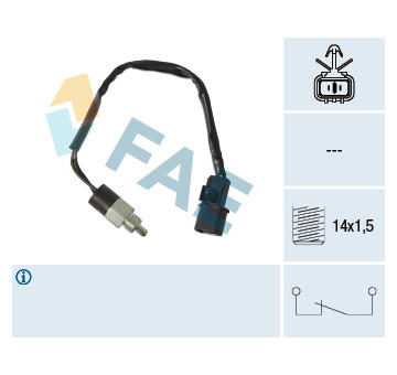 Spínač, světlo zpátečky FAE 41247