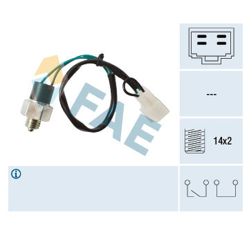 Spínač, světlo zpátečky FAE 41286