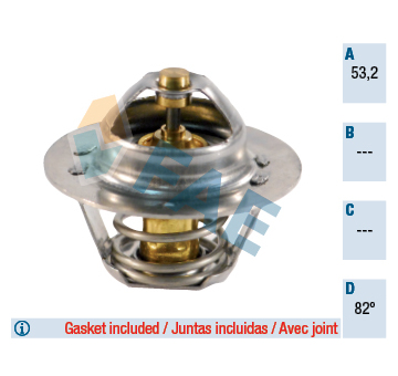 Termostat, chladivo FAE 5202482