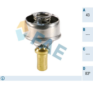 Termostat, chladivo FAE 5202883