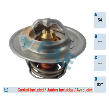 Termostat, chladivo FAE 5203482