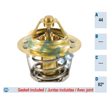 Termostat, chladivo FAE 5204182