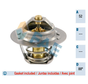 Termostat, chladivo FAE 5204388