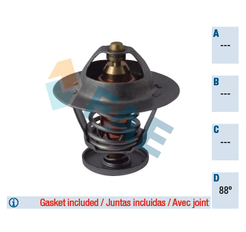 Termostat, chladivo FAE 5301488