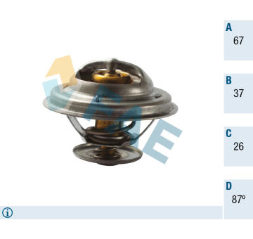 Termostat, chladivo FAE 5304487