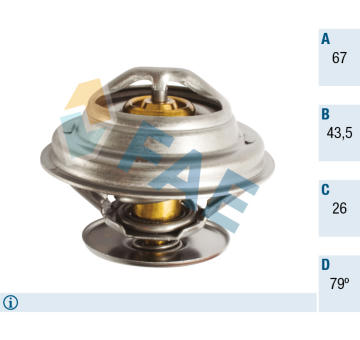 Termostat, chladivo FAE 5305479