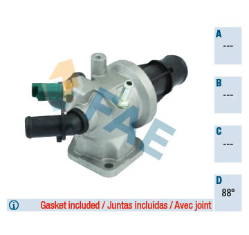 Termostat, chladivo FAE 5308588