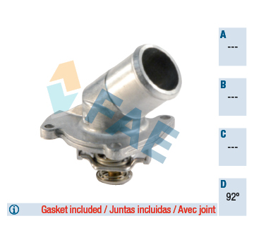 Termostat, chladivo FAE 5320792