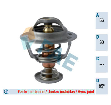 Termostat, chladivo FAE 5322585