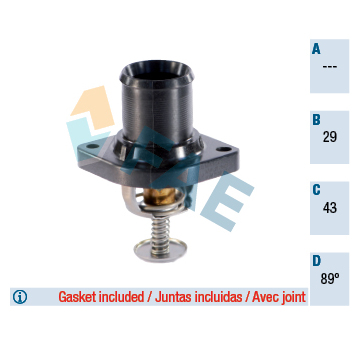 Termostat, chladivo FAE 5322989