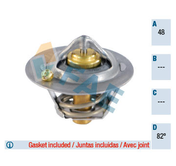 Termostat, chladivo FAE 5323282